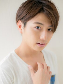 トニーアンドガイメン ホテル京阪仙台店(TONI&GUY MEN) マットブラウンで好感度サラ髪のスマートマッシュh仙台