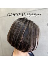 ヘアメロウ ココ(hair mellow CoCo...)&nbsp;ハイライトボブ