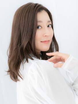 ドクターズ サロン ラブ(Dr's Salon LAB) 髪質改善アースカラーかき上げこなれセミディa古河20代30代40代