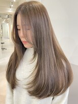 ジーナ 渋谷神南(Zina)&nbsp;【Kaede】大人気！顔まわりレイヤーカットで動きのあるスタイル