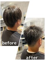 アイディール 心斎橋店(:ideal)&nbsp;【メンズカット】暑い夏を乗り切る短めスタイル♪