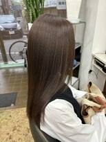 ヘアアートヒサ(HAIR ART hisa)&nbsp;｢RYOKO｣304050代 髪質改善艶髪縮毛矯正×艶カラー