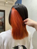 プライズ 成増店(prize)&nbsp;ウルフ×インナーカラーオレンジ ダブルカラー成増