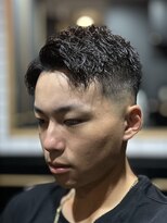 オトコデザイン(OTOKO DESIGN)&nbsp;ツイストスパイラル　スキンフェード　メンズ