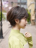 ビュートリアム 梅田(BEAUTRIUM)&nbsp;ショートヘア/丸みショート/ショートカット/耳かけショート