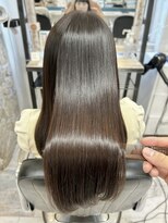 ロムーク 表参道(LOMKH)&nbsp;髪質改善ストレート×ナチュラルブラウン