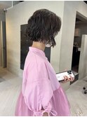 ボブパーマ/パーマ/スパイラルパーマ/くるくるパーマ/堀場