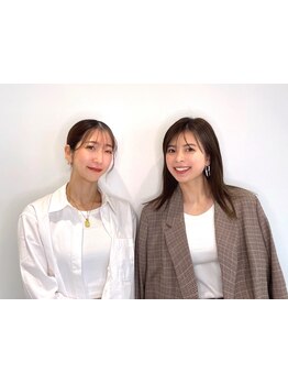 在籍スタッフは全員女性＊豊富な知識とトレンドに敏感な女性ならではの視点でお客様のキレイをお手伝い。