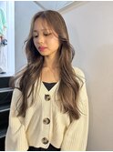 【fev_hana】ブリーチ1回 ミルクティーベージュ