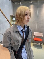 オーダー(OORDER)&nbsp;ウルフカット、ブロンド