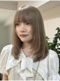韓国ヘア顔周りレイヤーカットくびれロングレイヤー30代40代50代