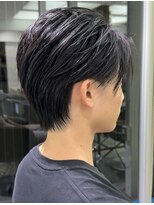 オーシャントーキョー 心斎橋(OCEAN TOKYO WEST)&nbsp;フェザーショートダウンパーマ韓国カットセンターパート