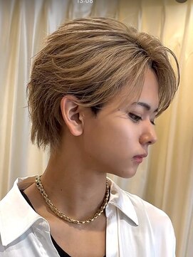 ナチュラル 渋谷(NATURAL) フェザーパーマ/スパイキーショート/サーフカール[メンズ/渋谷]