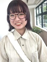 ナループロア ハチ(Nalu pu loa hachi)&nbsp;顔まわりカット/顔まわりレイヤー/レイヤーカット