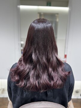 アピッシュ シェリ(apish cherie) ロングコテ巻き風パーマ