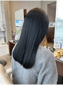 透け感抜群ブルーブラック