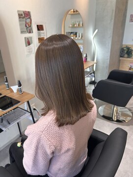 さらつや外ハネミディアム