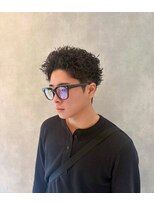 メンズサロン ルーブ 新潟(メンズサロンLOOB)&nbsp;メンズツーブロックメンズパーマ波巻きツイストスパイラル