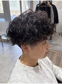 MENSHAIR/波巻ツイストスパイラル/フェザーパーマ/千葉/幕張本郷