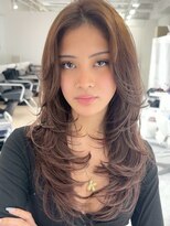 シー 萩原店(sea) ブリーチハイライト髪質改善ダブルカラーレイヤーカット