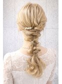 パーティーヘアセット19/ヘアアレンジ/ブリーチ/レイヤー/ボブ