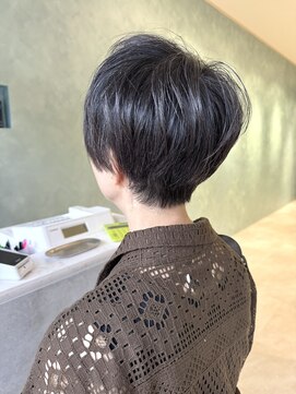 カシータフロル 岐阜店(Casita flor) 岐阜/ショートボブ/白髪ぼかし/ショートカット/30代/40代/北方