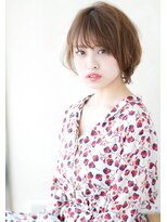 マリアバイアフロート(Maria by AFLOAT) 大人かわいい斜めバングマーメイドアッシュ大人ショートボブ