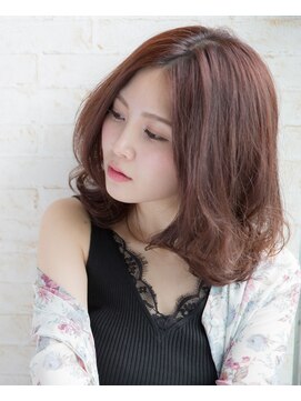 ビアンコ(BIANCO) 髪質改善 似合わせカット 着物 ミディアムレイヤーカット 酸性