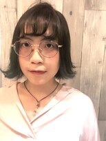 トムキャット(TOM CAT) 【新宿TOMCAT 】外ハネモスグリーングラデーション