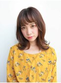 重めバング 大人かわいい クラシカルヘア★★