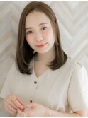 『ROMA』美肌イルミナカラー大人かわいいナチュラルボブディ