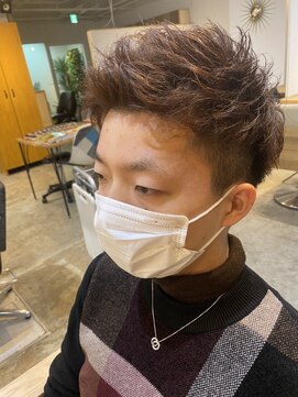 エルオム(EL.HOMME) 【YUKI】ワイルドアップバング×ツーブロック