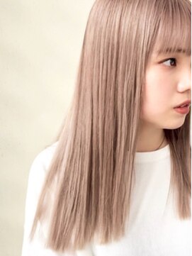 ジーナ 渋谷駅前(Zina) 【Zina 渋谷】　髪質改善＊ベージュ＊＊ホワイトアッシュ＊