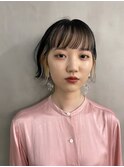 ブロンドインナーカラー