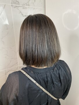 アヴァンスクロス あべのルシアス店(AVANCE.CROSS) ナチュラルボブ×アディクシー