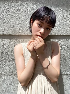 クオン 今泉(quon) 【DAISUKE】ショートカット×ぶつ切りボブ　-天神 今泉 薬院-