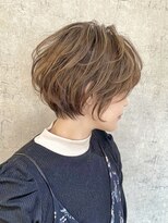 バンプ ギンザ(BUMP GINZA) 《30代40代》ひし形＋ショートパーマ＋毛束感【BUMP　GINZA】★