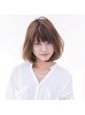 ひし形小顔ボブ
