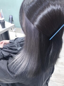 ユーフォリア 銀座本店(Euphoria) イヤリングカラー♪ケアブリーチ×Aujuaトリートメント