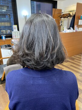 エムタニグチギンザ(M.TANIGUCHI GINZA) 【ミディアムボブ】スタイルチェンジ