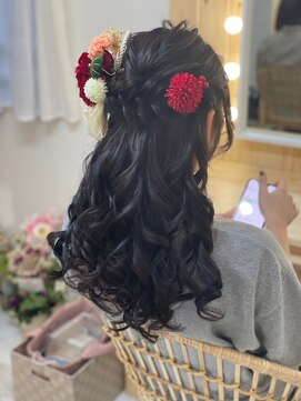 グラムール(Gramour) ハーフアップ