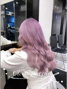 エミーバイモアムー(Emmie byMoremuu) ［南越谷 YU-TA］クリアパープル