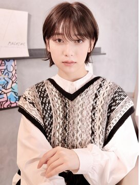 エムスラッシュ 横浜元町店(M.SLASH) マッシュヘア―/ウルフマッシュ/ショートボブ/シースルー/元町