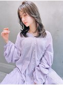 【恵比寿roro】顔周りレイヤー×アッシュ系カラー
