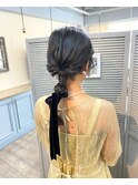 ・結婚式ヘアセット