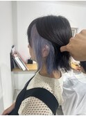 インナーカラー☆ラベンダーシルバー☆