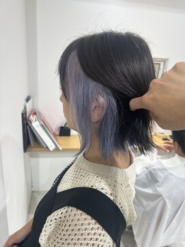 ネイロ 錦糸町(NeiRo) インナーカラー☆ラベンダーシルバー☆