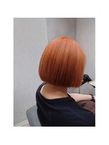 テーラヘアー 蘇我2号店(TELA HAIR)&nbsp;オレンジボブ