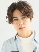 アンドレイ 表参道(andrey)&nbsp;【ANDREY】アッシュブラック/ハイライト/マッシュパーマ/ウルフ