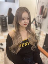 ハイエクステンション 京都駅前店(Hi-Extension)&nbsp;ミルクティーベージュ▼miho079